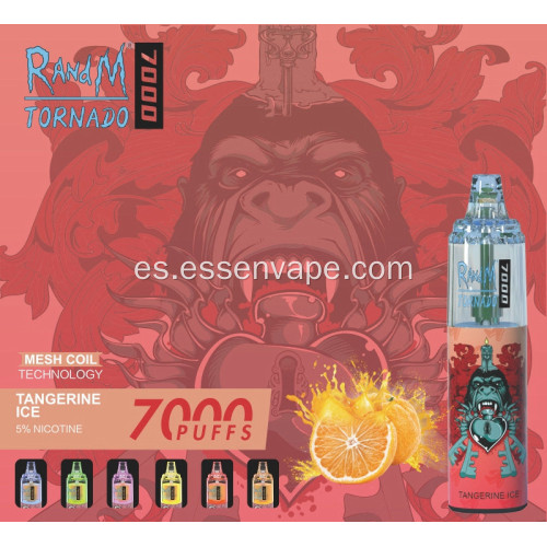 Randm Vape Tornado 7000puffs Top Sale Suecia